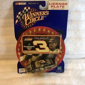 Dale Earnhardt #3 1:64 2000 Goodwrench License Plate Collection